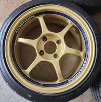 Image 4 of RG1 Advan Gold Wheels