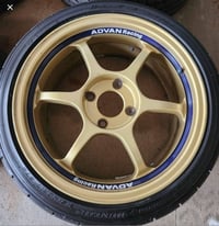 Image 5 of RG1 Advan Gold Wheels