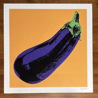 Eggplant 12x12" Print