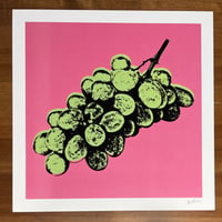 Green Grapes 12x12" Print