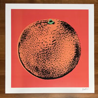 Orange 12x12" Print