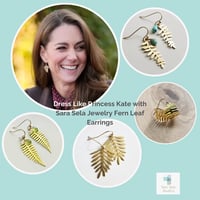 Image 4 of Fern Leaf Earrings