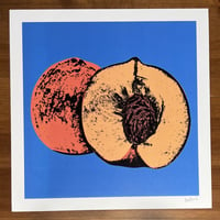 Peach 12x12" Print