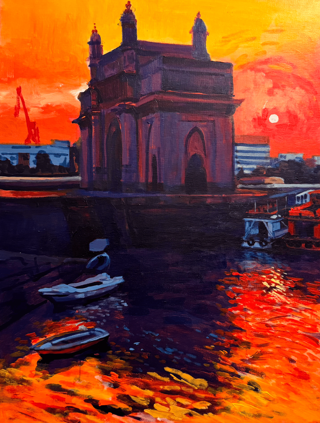 Sunrise Looking North (Gateway of India)	