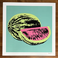 Watermelon 12x12" Print