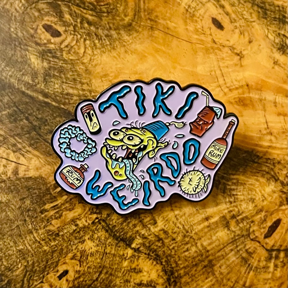 TIKI WEIRDO 2" Soft Enamel Pin