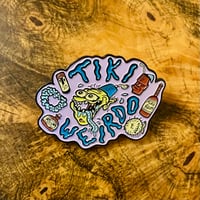 Image 2 of TIKI WEIRDO 2" Soft Enamel Pin