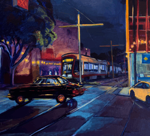 Nocturne Looking South (Lakeview)