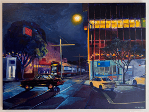 Nocturne Looking South (Lakeview)