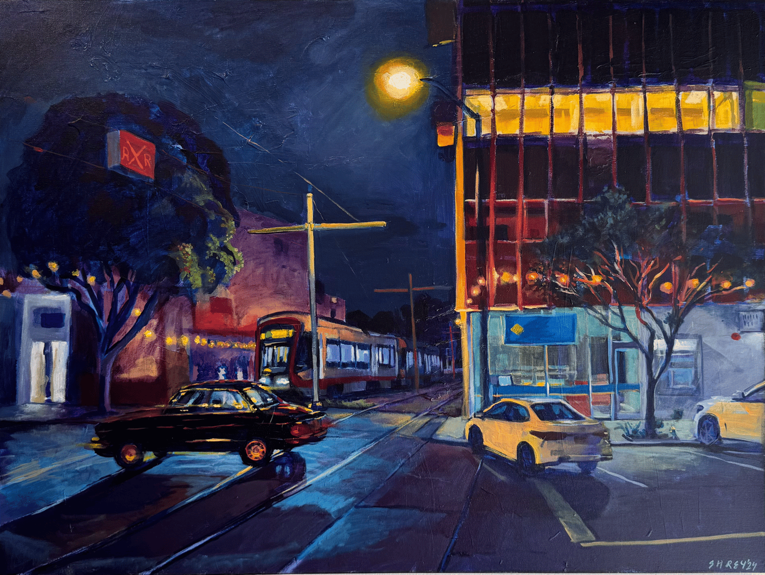 Nocturne Looking South (Lakeview)