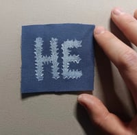 Image 5 of SMALL Pronoun Patch -Choose your Pronoun(s)!