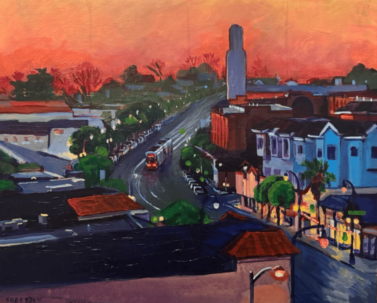 Sunset Looking West (Ingleside)	
