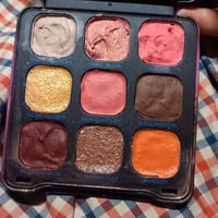 Image 1 of Watercolor Palette Made from Eyeshadow 