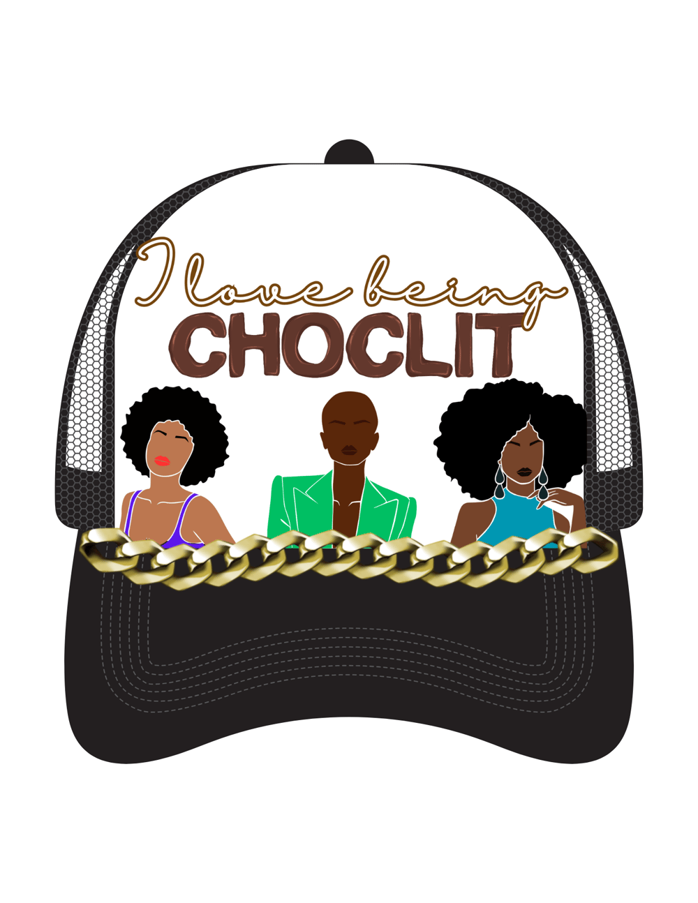 Image of I Love Being CHOC-lit Trucker Hat