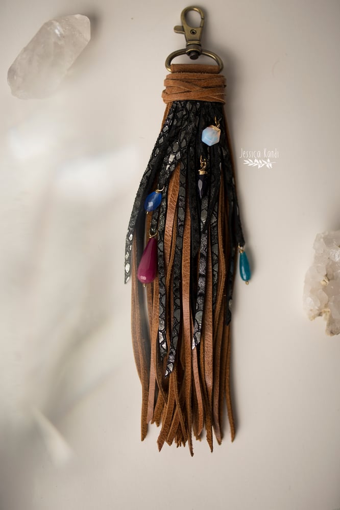 Image of Beatrix Leather Tassel