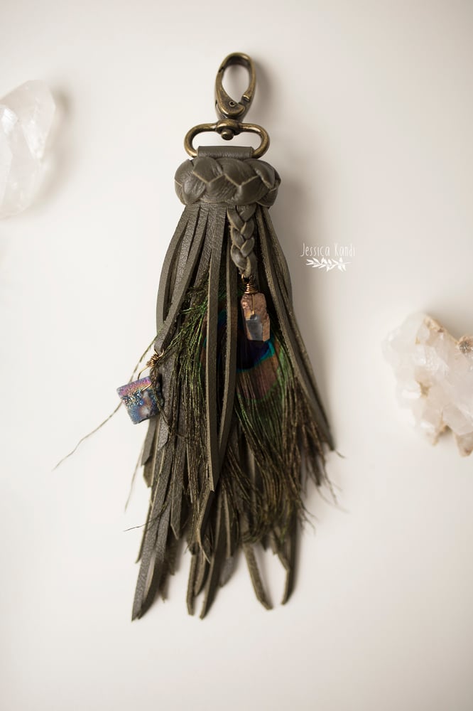 Image of Glenda Leather Tassel