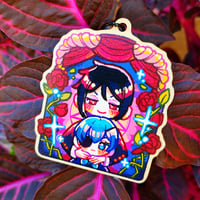 [PREORDER] ★ KUROSHITSUJI WOOD KEYCHAIN ★