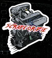 16v Til death Sticker