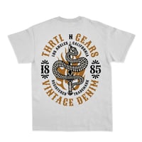 Image 2 of THRTL N GEARS Vintage Denim Tee