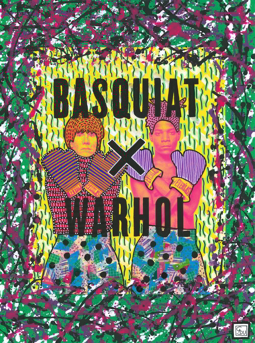 Image of Tote-bag BASQUIAT X WARHOL