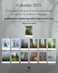 Markus Stock Photography Calendar 2025