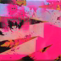 Image 1 of Sean Worrall - "Margate Skyline Remixed: Turner Contemporary" 2024 - Acrylic on canvas, 15x15cm
