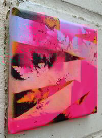Image 3 of Sean Worrall - "Margate Skyline Remixed: Turner Contemporary" 2024 - Acrylic on canvas, 15x15cm