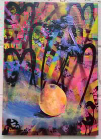 Image 3 of Sean Worrall - "A Grapefruit From East London" (2024) Acrylic on canvas, 42x60cm