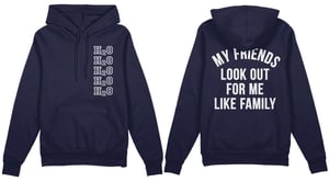 Image of H2O 5YR PLAN NAVY HOODIE