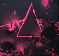 Image 1 of Sean Worrall - "Dark Side Of The...(Three)" - Acrylic on canvas, 15x15cm (Sept 2024) -
