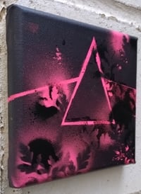 Image 4 of Sean Worrall - "Dark Side Of The...(Three)" - Acrylic on canvas, 15x15cm (Sept 2024) -
