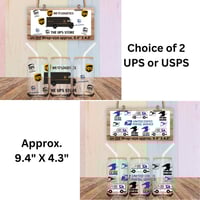 Image 1 of Double Sided Wrap UPS or USPS Choice of 2