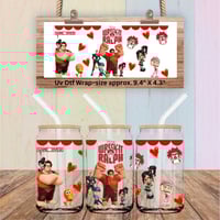 Wreck It Ralph Double Sided Uv Dtf Wrap    W0944