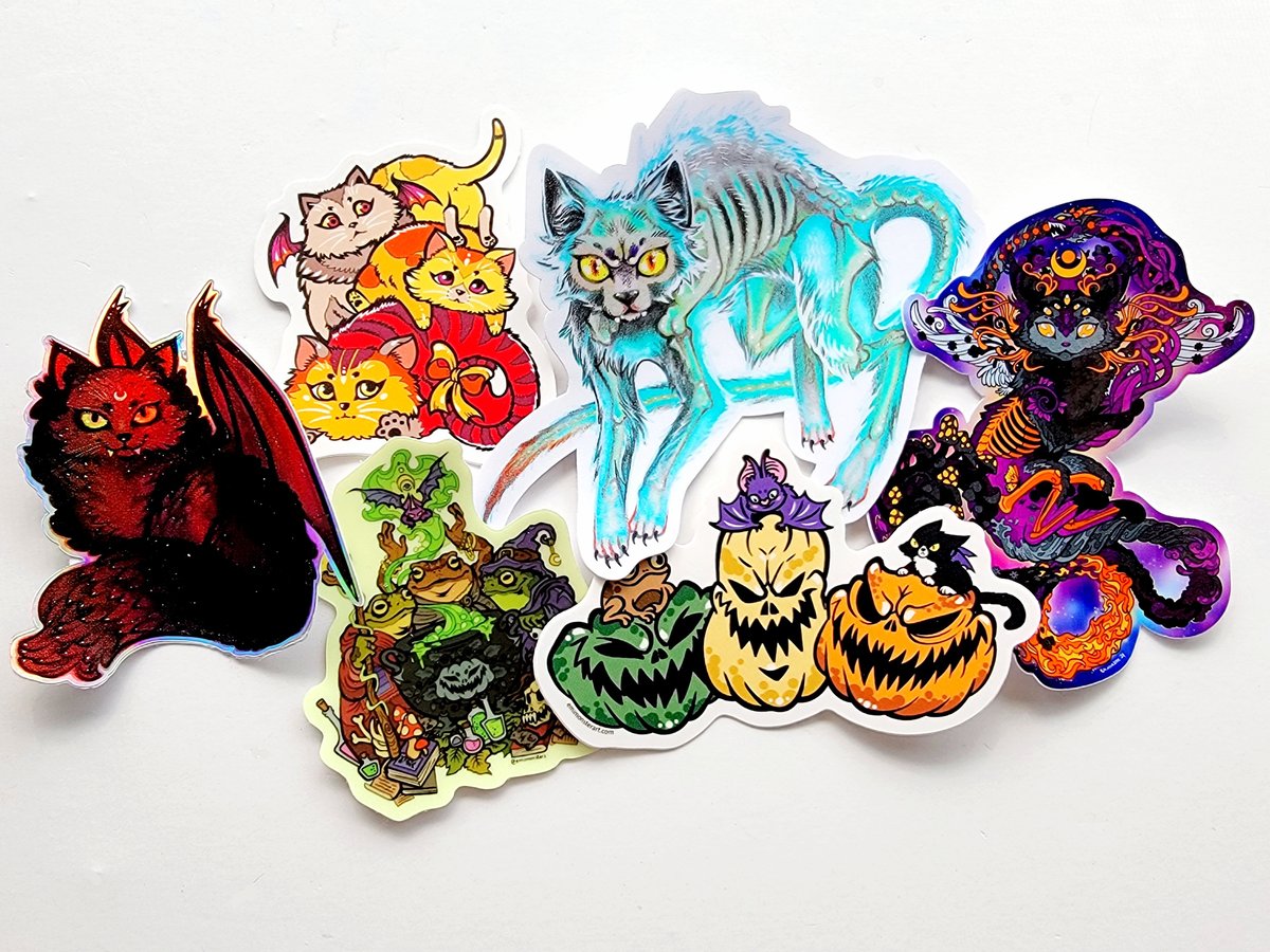 Image of Monster Madness sticker pack