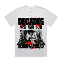 Blood Of The Undead Tee white