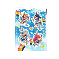 More More Jump! Sticker Sheet