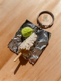 Elote con Queso Keychain