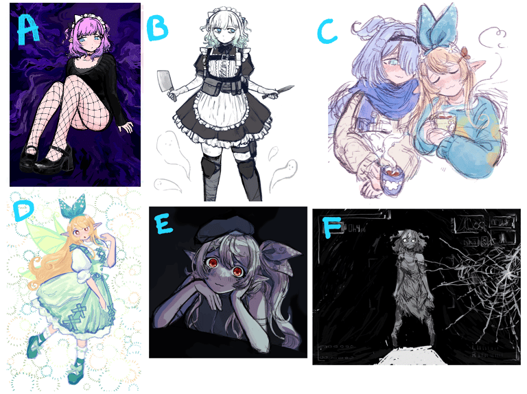 Image of [PREORDER] Mint and Pomu Prints - 5 x 7 INCH