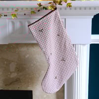 Image 1 of Holly Check Stocking