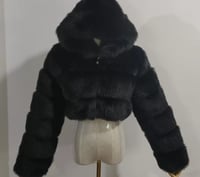 Image 1 of Fur Cropped Jacket