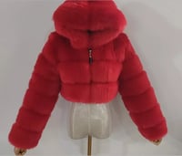 Image 4 of Fur Cropped Jacket