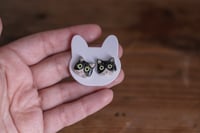 Image 6 of Colgante y Pendientes personalizados como tu Gato. De Cerámica, hecho a mano en Asturias.