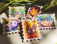 Image 2 of ★ GHIBLI STAMP WOOD PINS ★