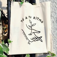 Image 1 of Totebag "tú a tu ritmo"