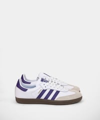 Image 1 of ADIDAS_SAMBA ADV :::WHITE/PURPLE:::