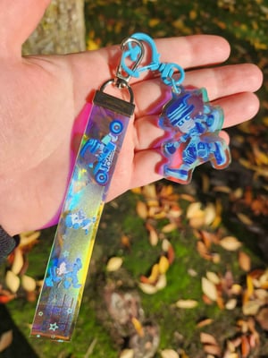 Worldforms Charm + Lanyard: Space Paranoids