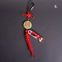 Image 5 of Keychain Knot Charms – Handmade