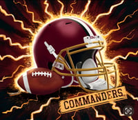 Image 1 of Washington Commanders (Lightning)