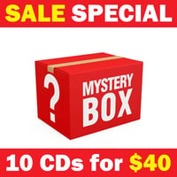 MYSTERY GRAB BOX: 10 CDs for $40