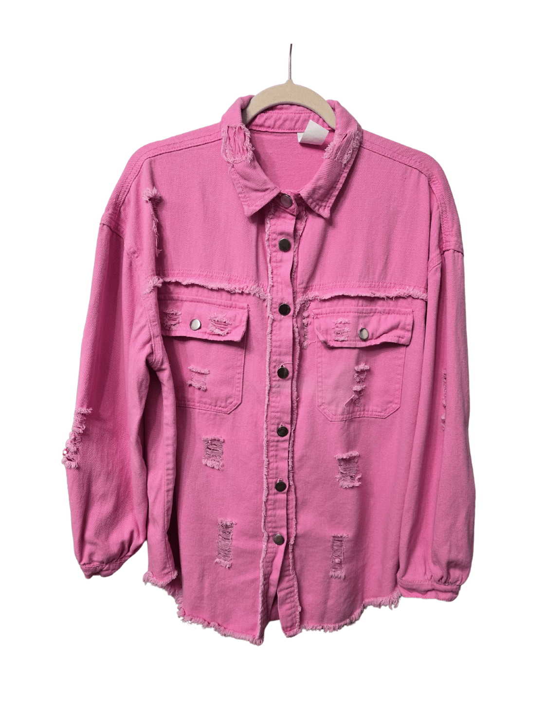 Image of Pink Button-Up